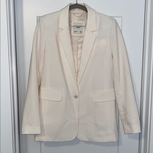 Abercrombie & Fitch Women's Cream Blazer